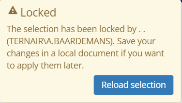 Notification selection taken over | Ternair Campaign