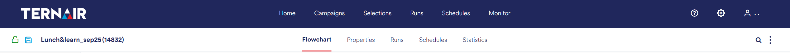 Manage Selections | Ternair Campaign