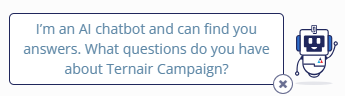 Ternair Chatbot | Ternair Campaign
